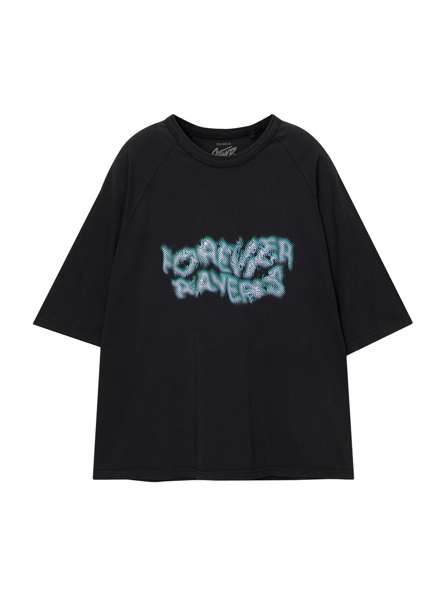 

Классическая футболка Pull&Bear Shirt, черный