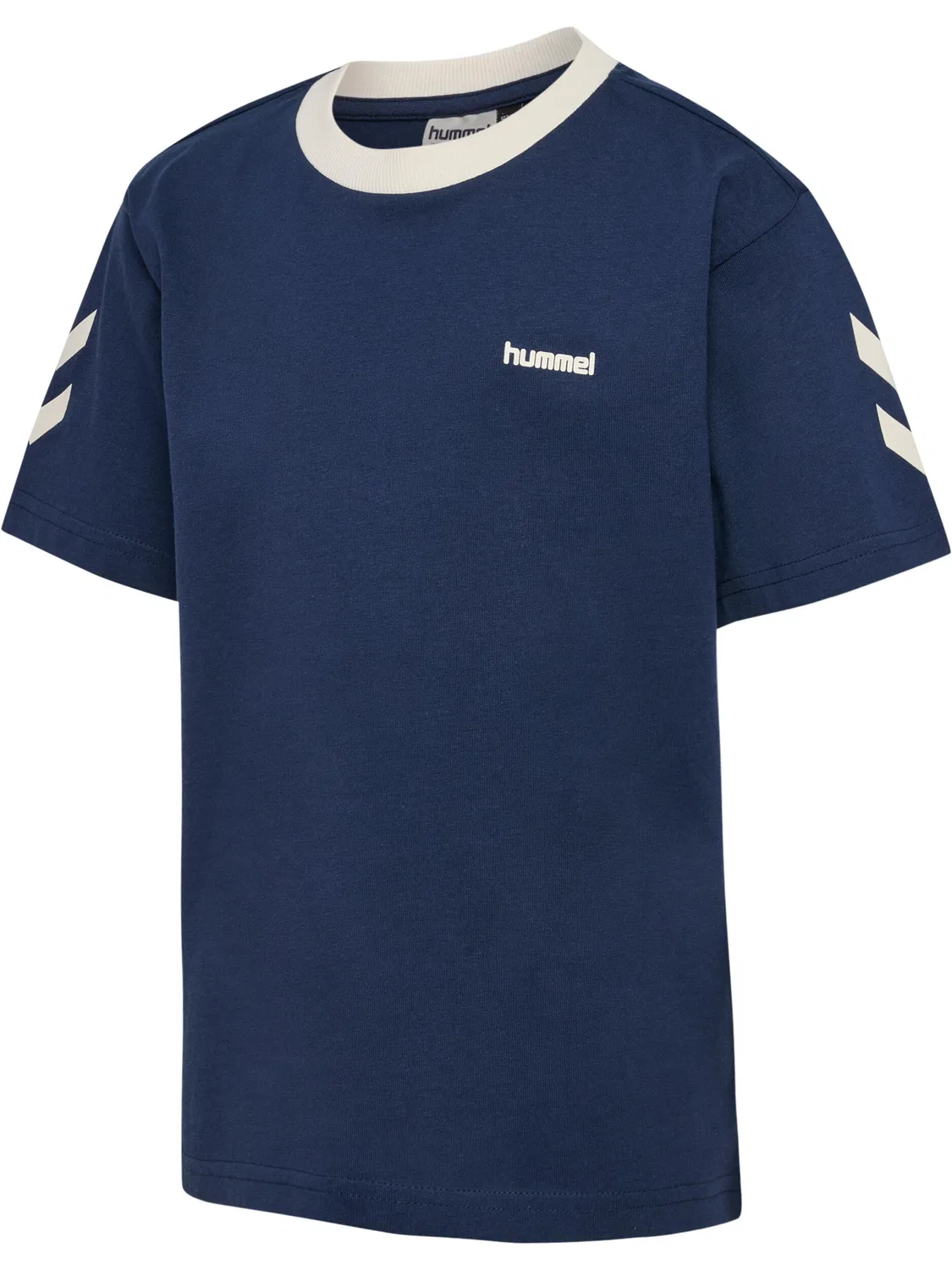 Детская футболка с принтом Hmljr Loose Hummel, Blue Navyblau Gletscherblau — фото 4
