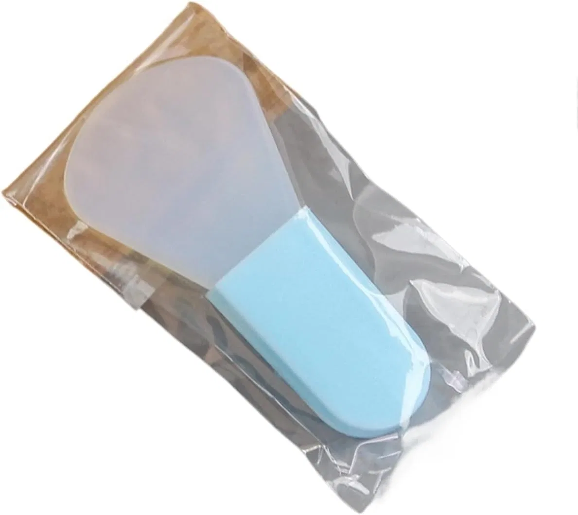 Маска для лица силиконовая кисть, EYZJQSTUV, 1 шт, Blue Fan