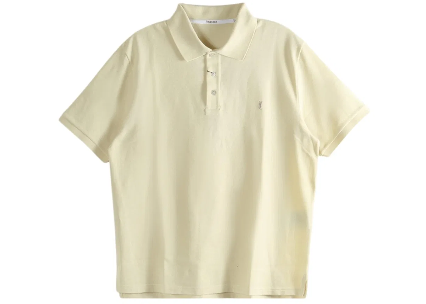 Мужское поло Saint Laurent Shirt, Jonquille Vert