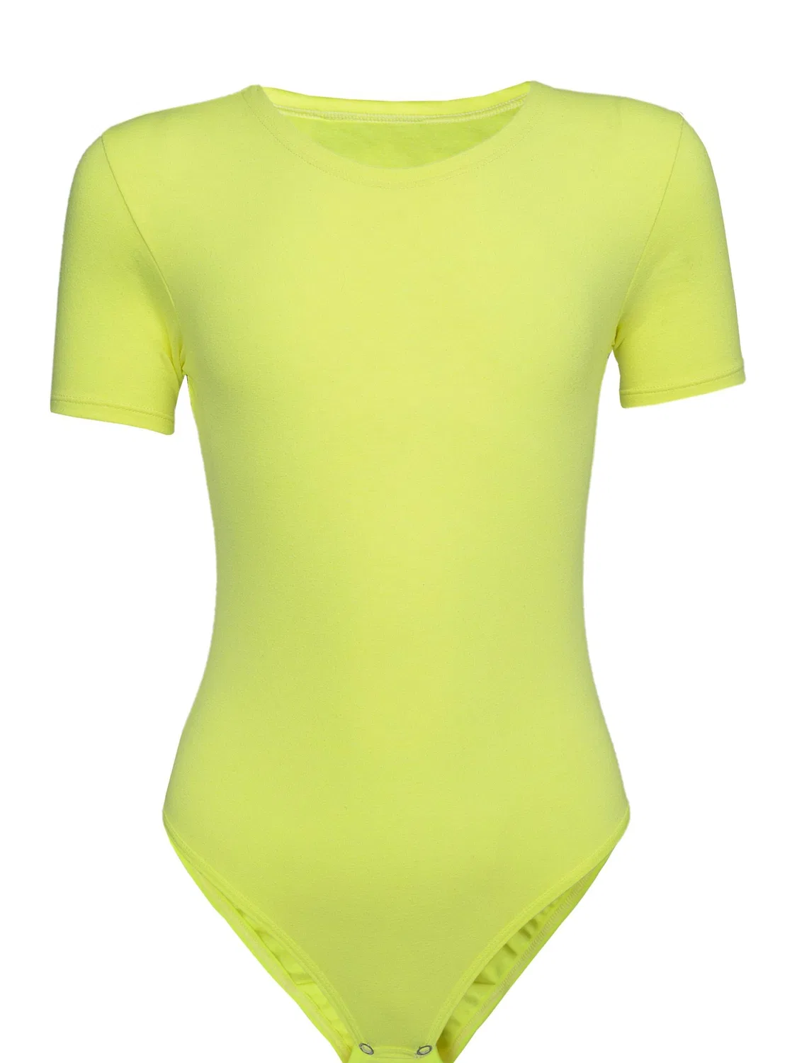 Спортивное боди Evoni Athletic Bodysuit Kinder неоново-желтого цвета