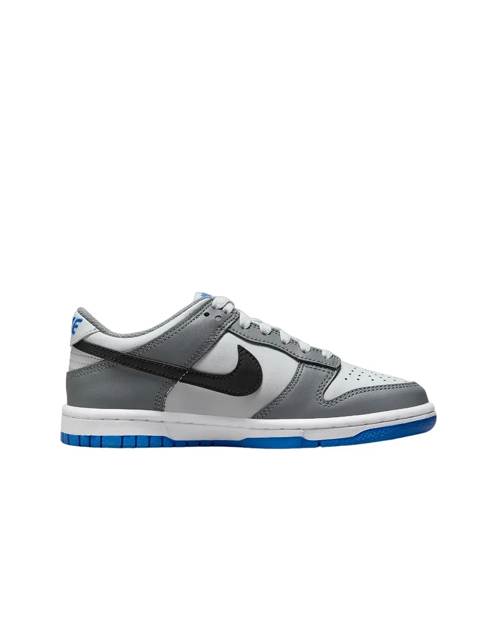 Детские кроссовки с принтом Dunk Low Cool NIKE, White Grey Black — фото 2