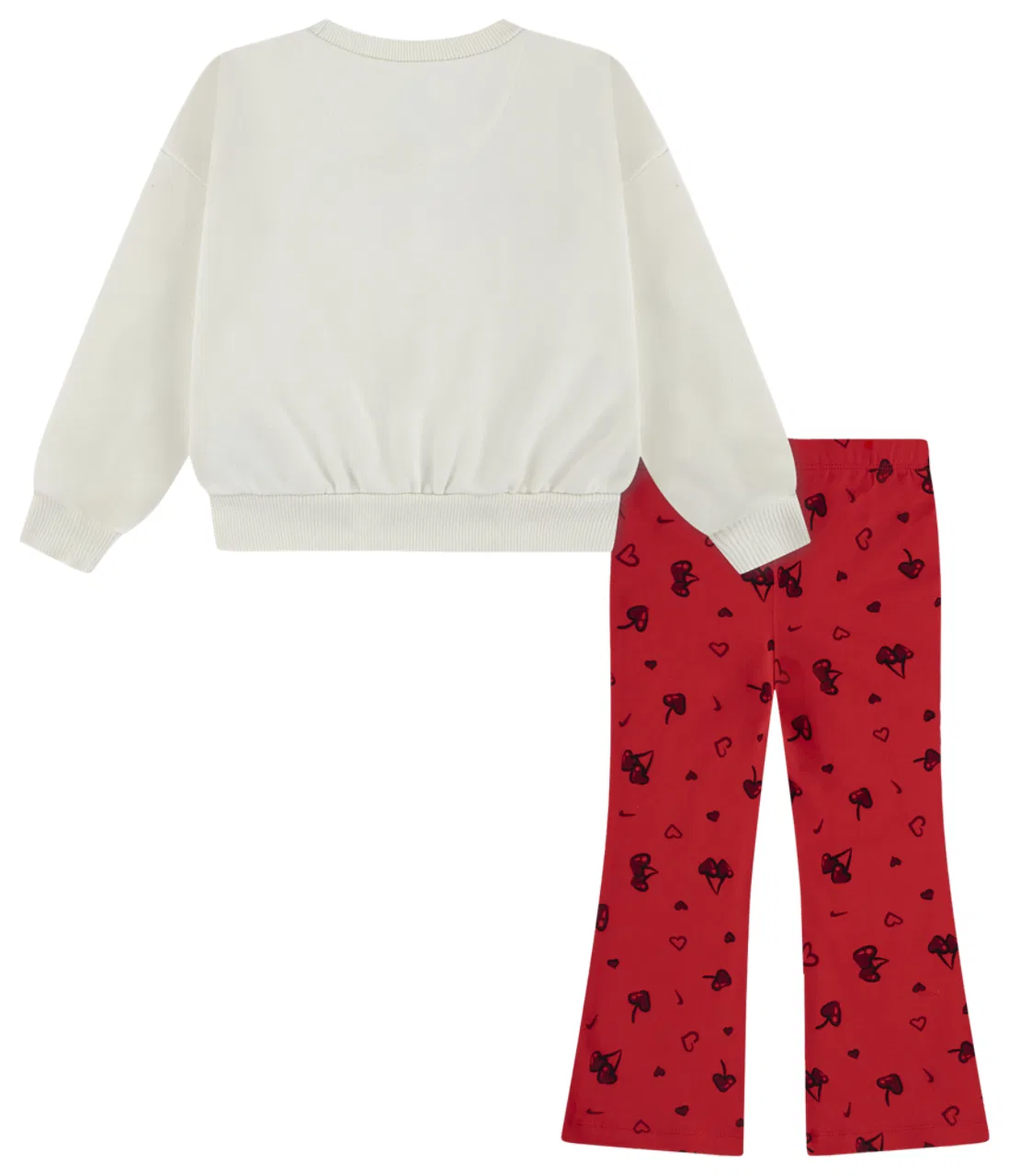 Костюм Crew Legging Set Nike, цвет White/Red — фото 2