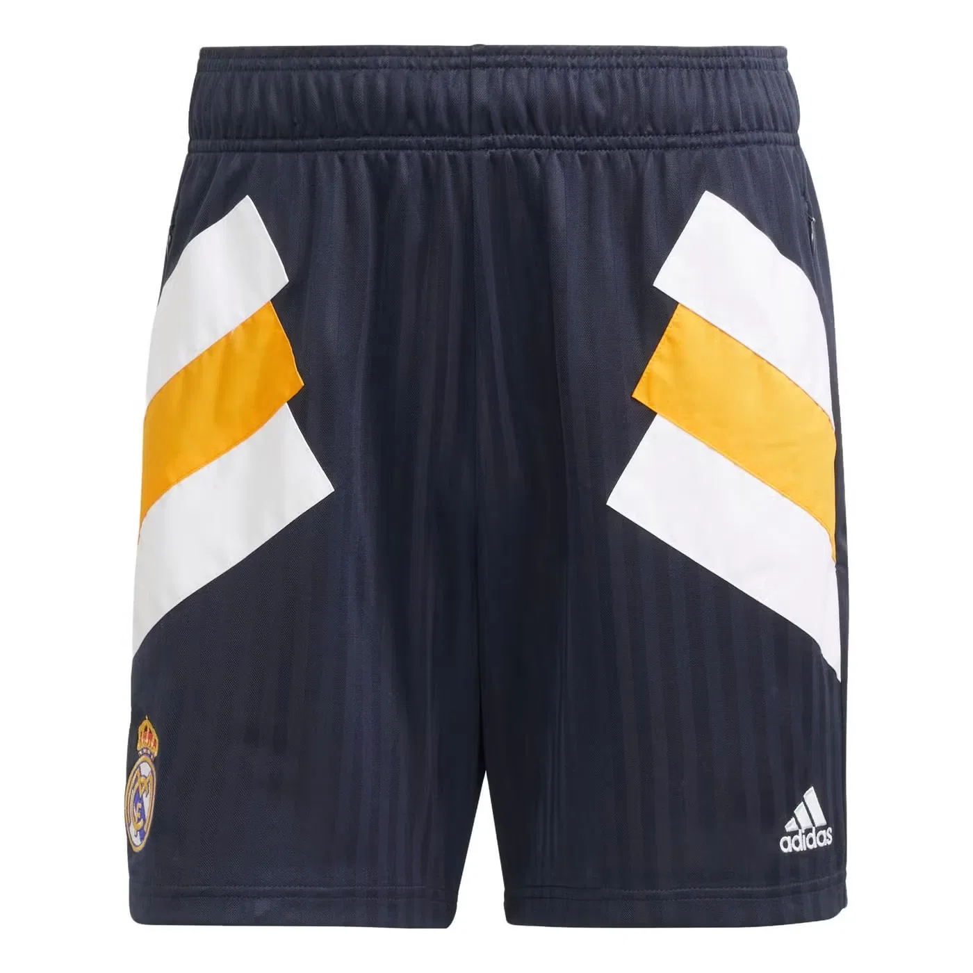 Шорты с логотипом Real Madrid Icon Adidas, темно-синий