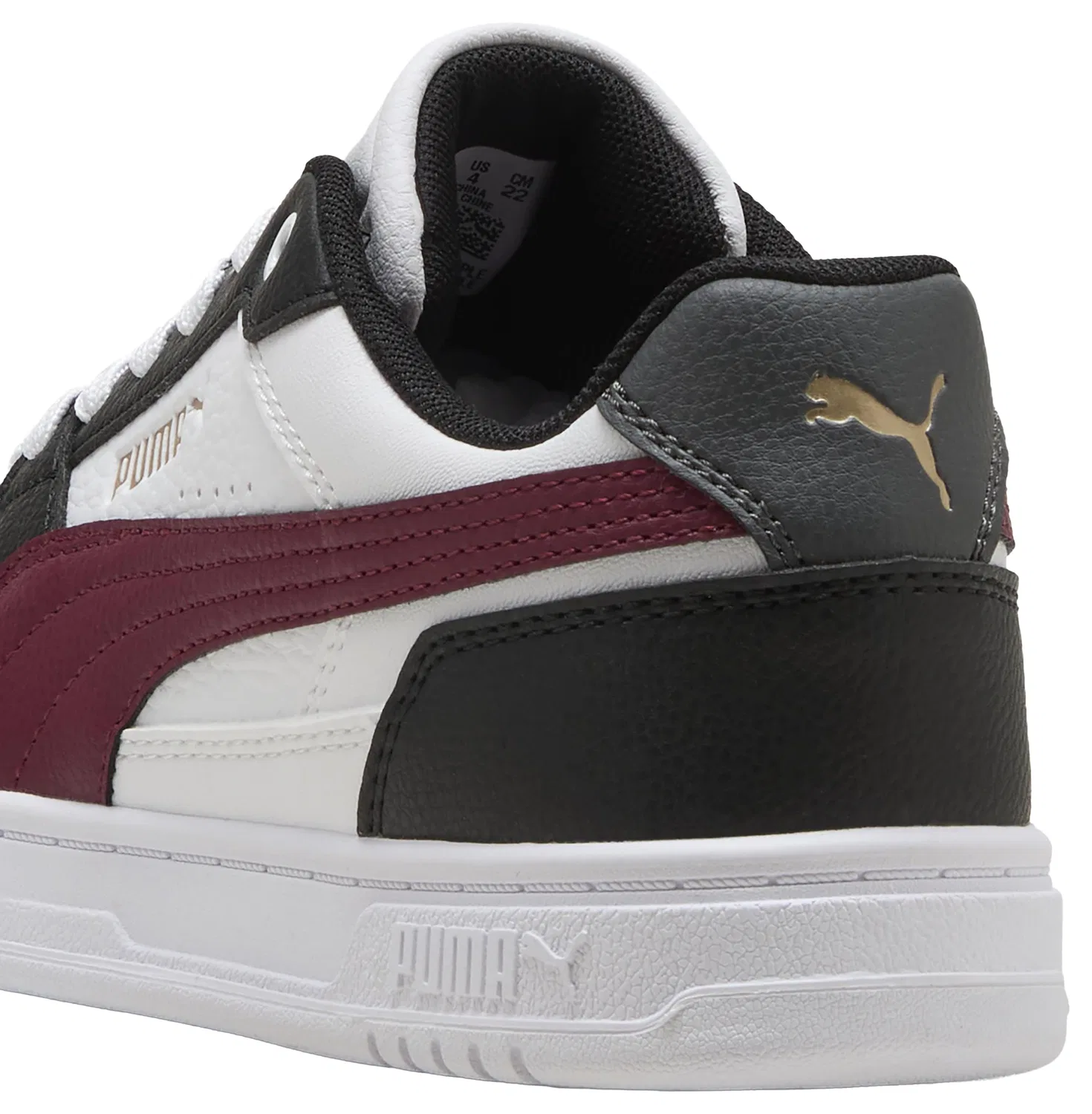 Детские кроссовки для мальчиков с принтом Caven Jr PUMA, Black Burgundy Floral — фото 2