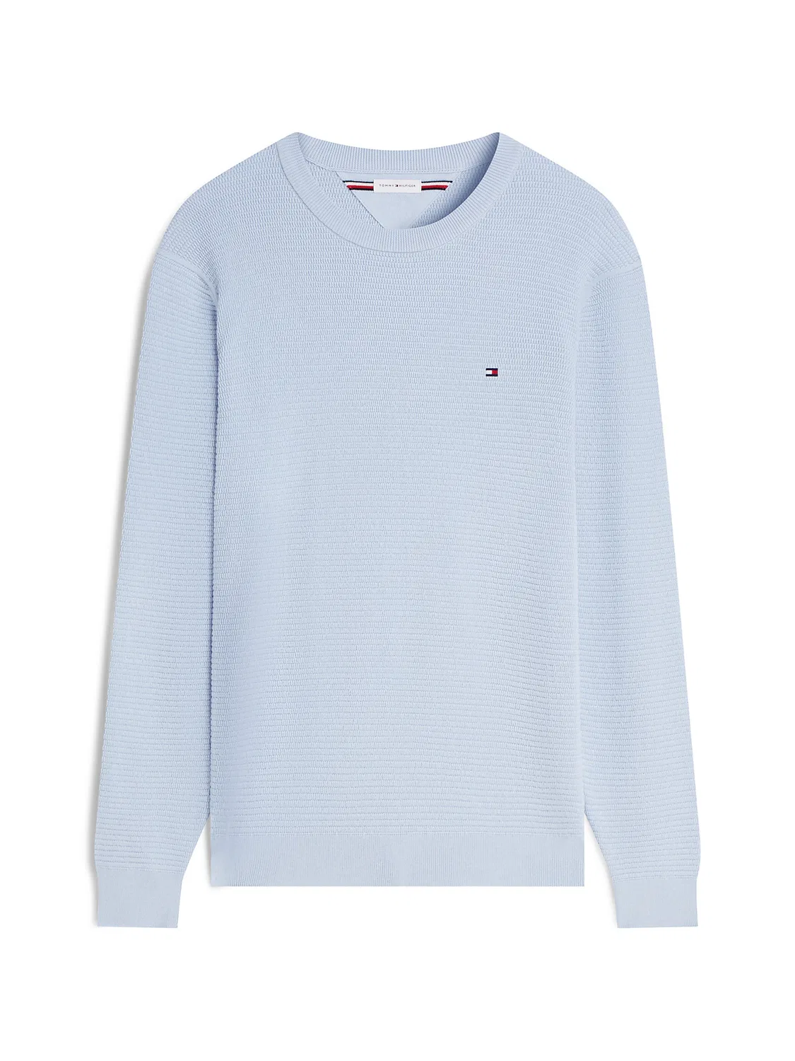 Свитер Tommy Hilfiger небесно-голубого цвета
