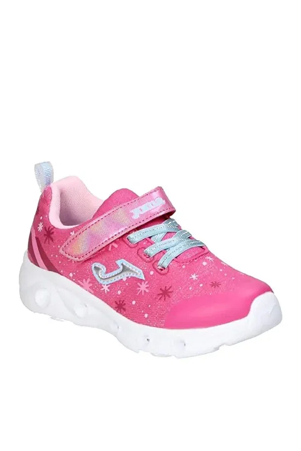 Детские кроссовки для девочек текстильные Joma, Pink — фото 3