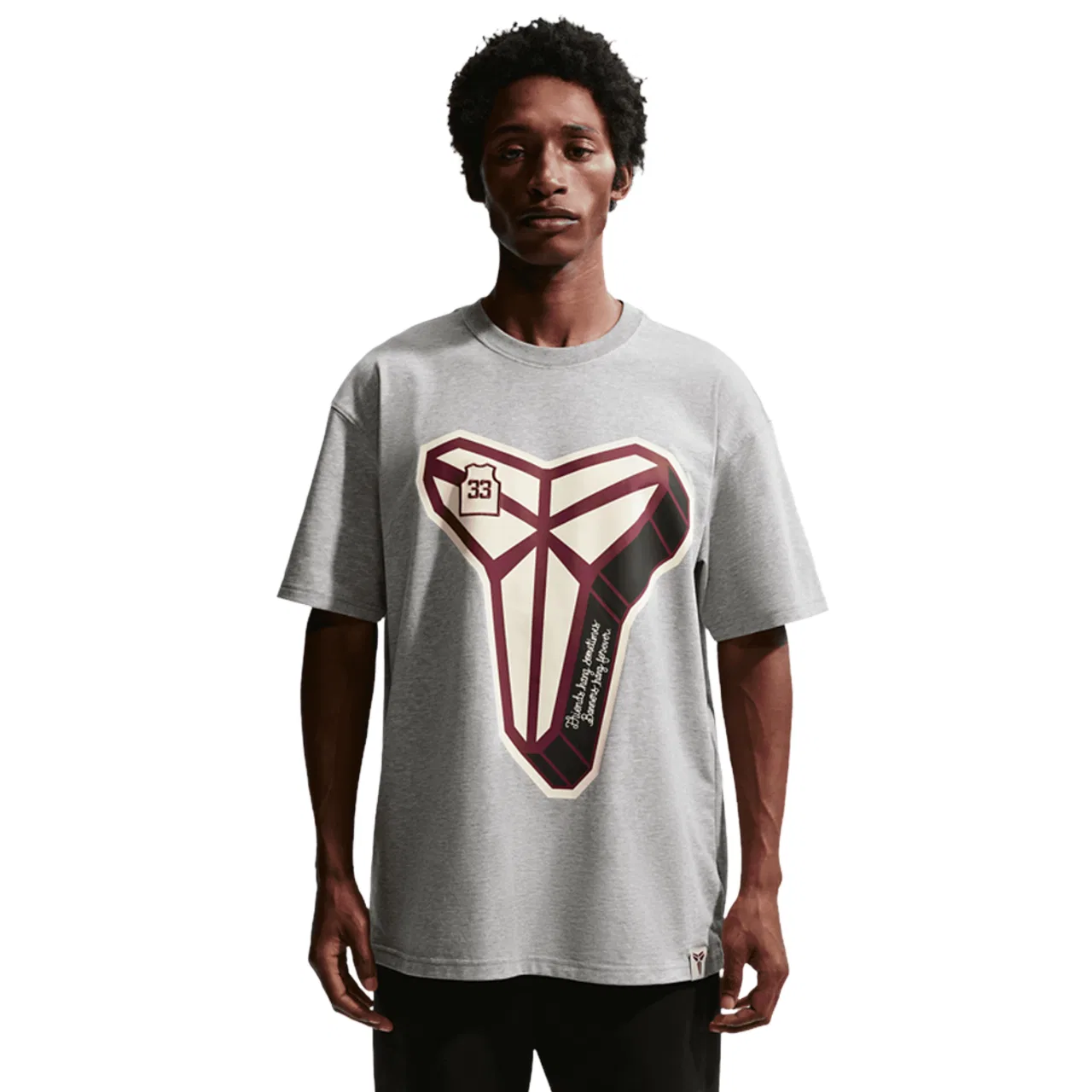 Футболка мужская Kobe Dri-FIT M90 SC Nike, серый