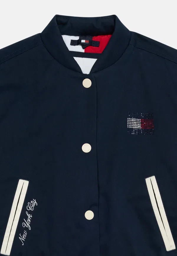 Куртка с принтом Jacket back Tommy Hilfiger, dark blue, темно-синий — фото 4