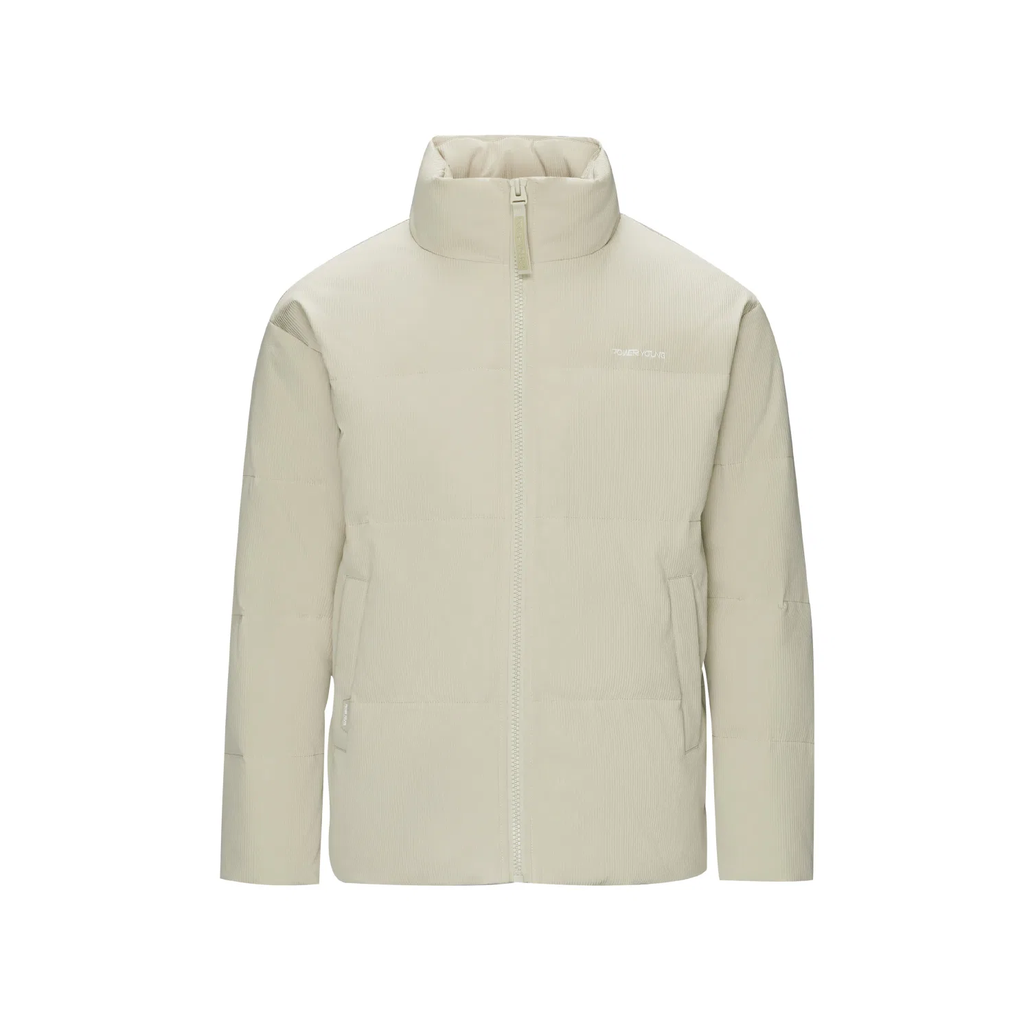 Детский пуховик с принтом HLA Power Young Down Jacket, Beige Apricot 8H