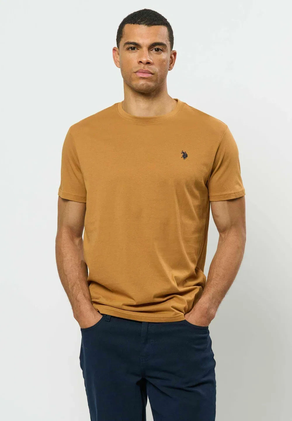 Набор из 5 футболок Umarjun - базовая рубашка-поло U.S. Polo Assn., Whicap Brwnsu Rfor Ocdep Dksap — фото 4