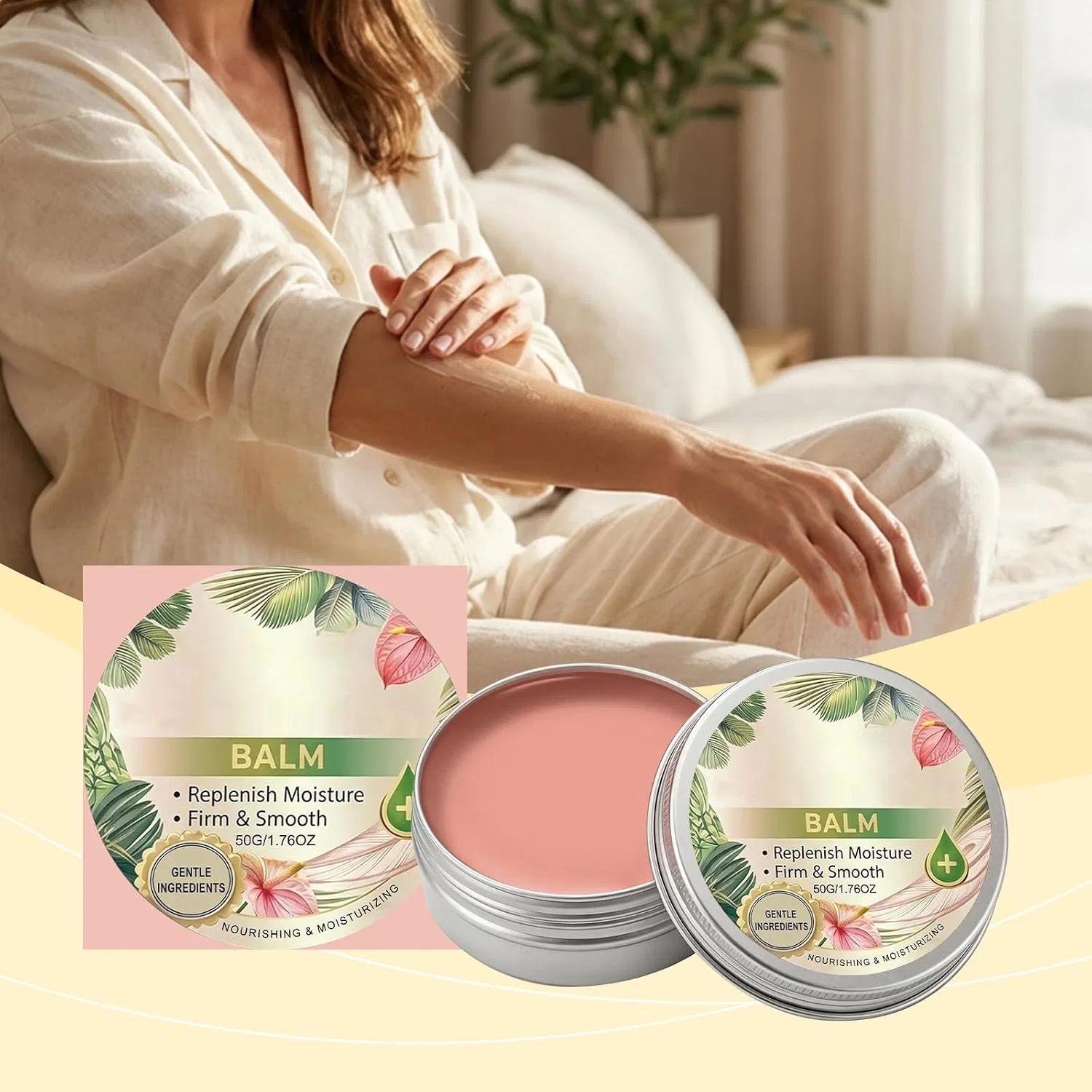 Крем для тела UZQL Derma Restore Balsam, 6 шт, 50 г — фото 3