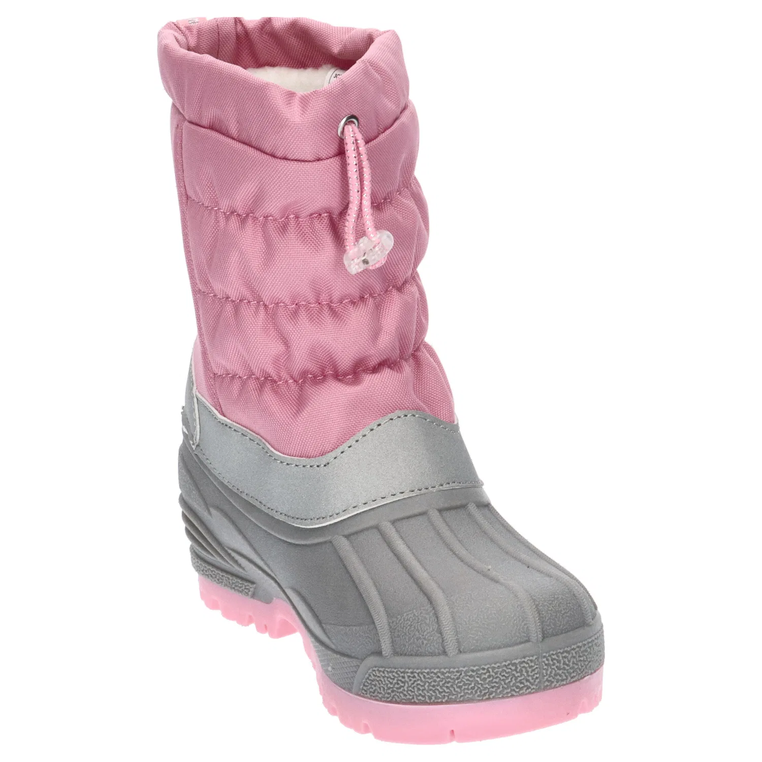 Детские зимние ботинки с высокой посадкой Kids Hanki 3.0 Snow Boots Cmp, Rosa / Grau / Magentapink — фото 2