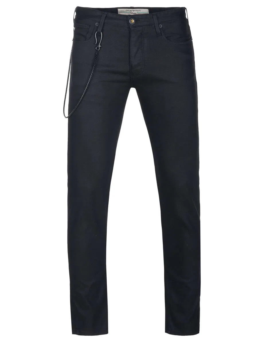 Джинсы Emporio Armani Regular, черные