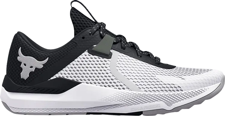 

Кроссовки Under Armour Project Rock BSR 2 White Black, белый дубль