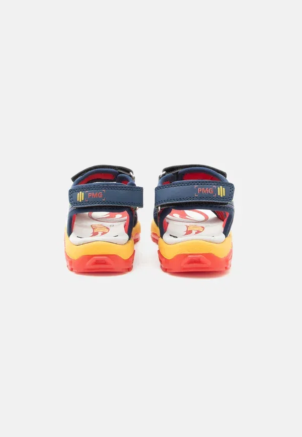 Сандалии с принтом Hot wheels Blinky Primigi, темно-синий — фото 3