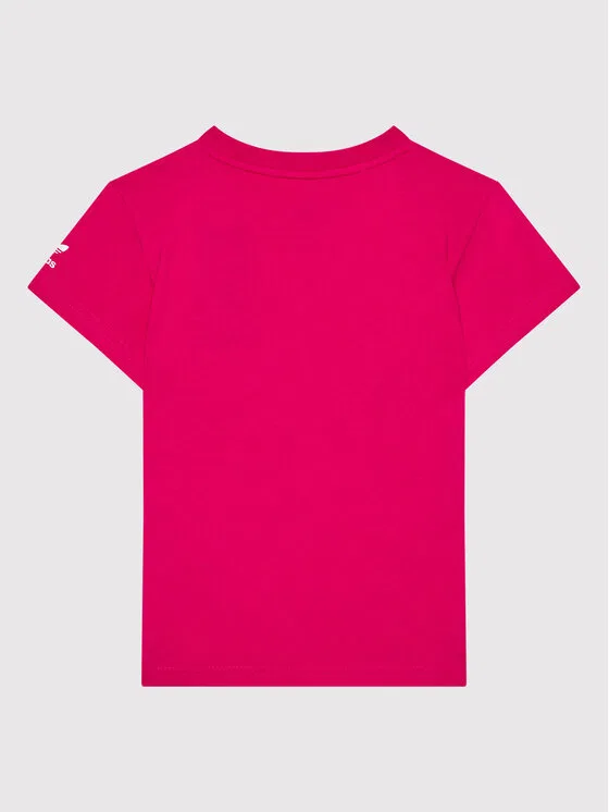 Футболка regular fit adicolor Adidas, розовый — фото 2