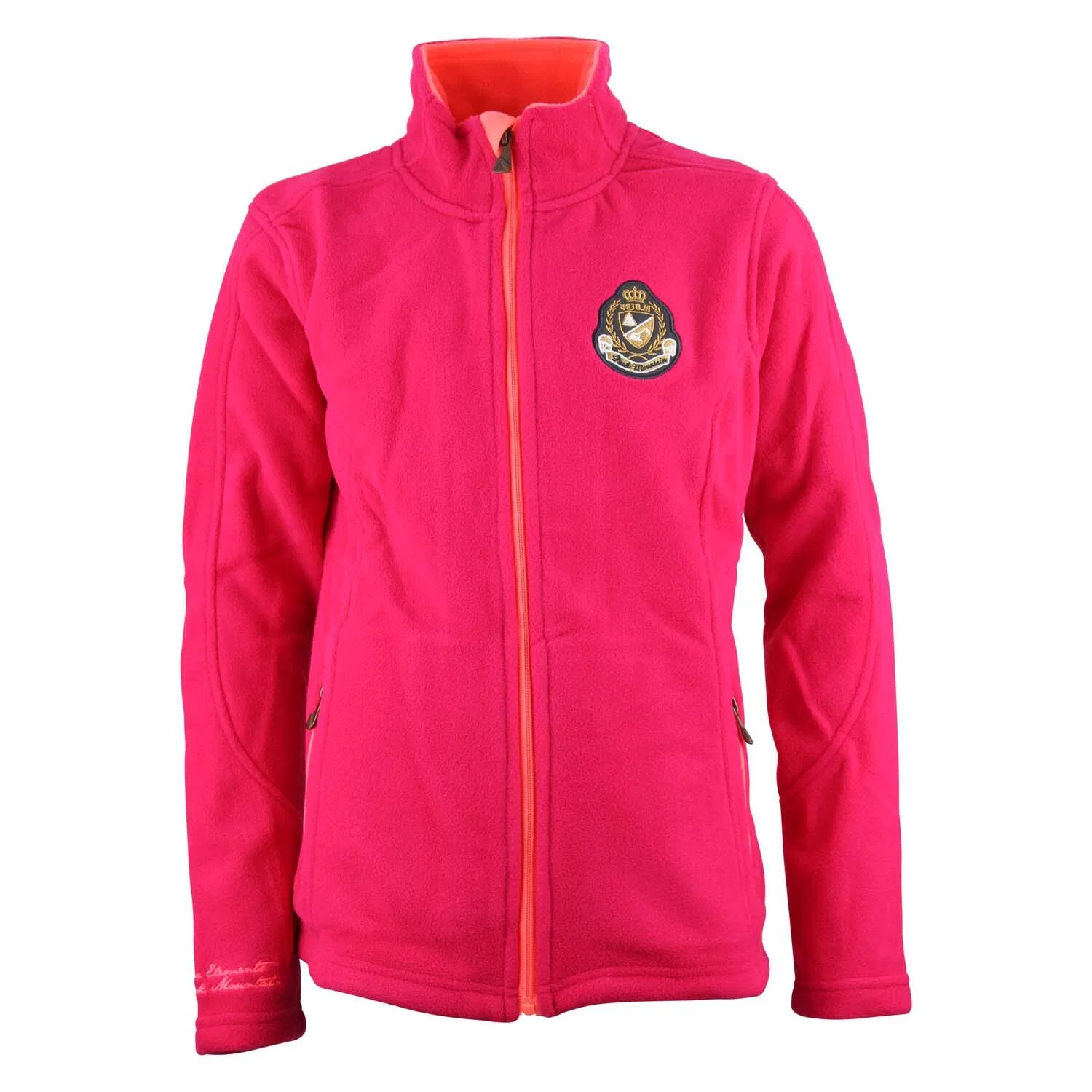 Детская флисовая куртка для девочек Gasak Peak Mountain, Rosa Fuchsienrosa