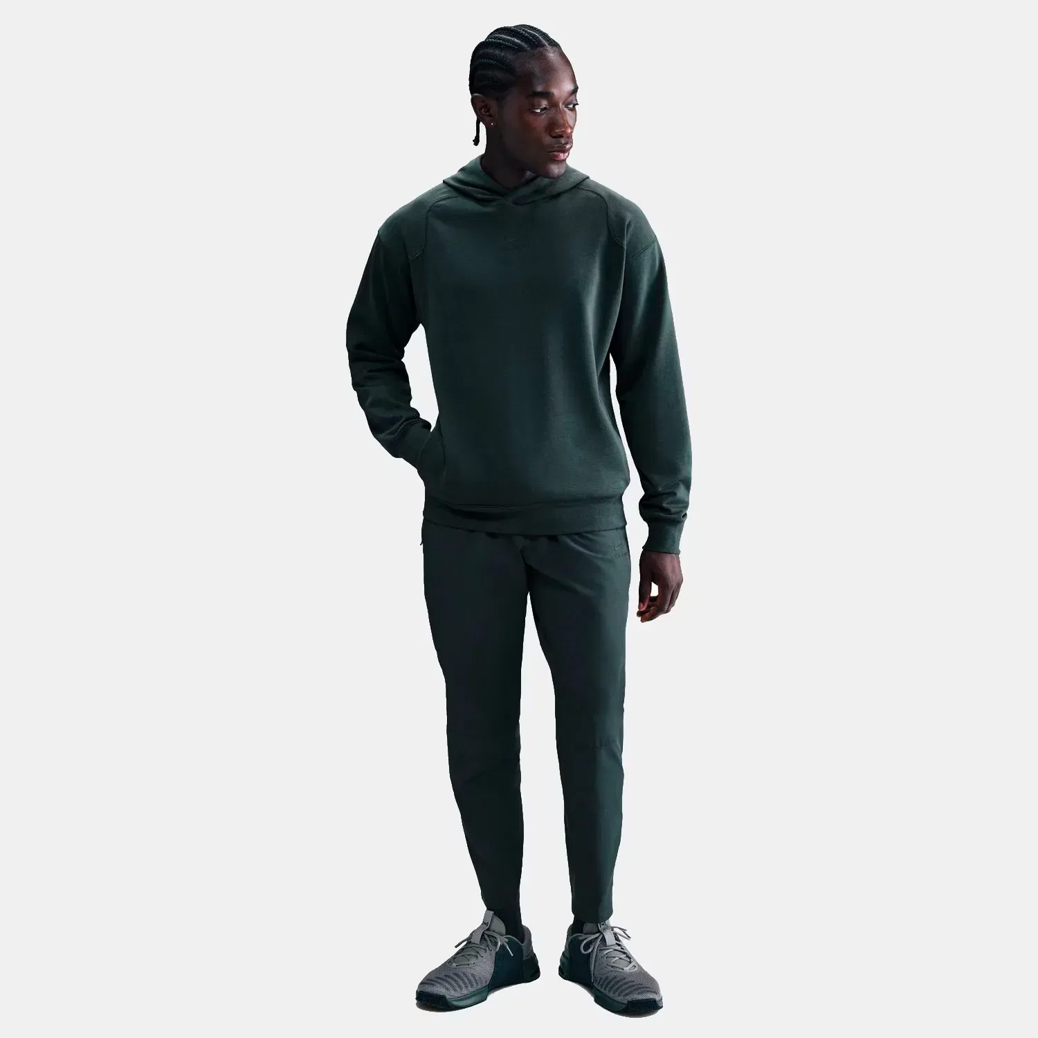 Мужская худи с капюшоном Nike, Verde