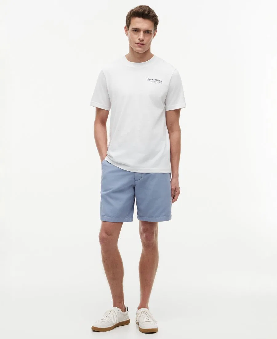 Футболка с принтом Nautical Back Graphic Tommy Hilfiger, White — фото 4