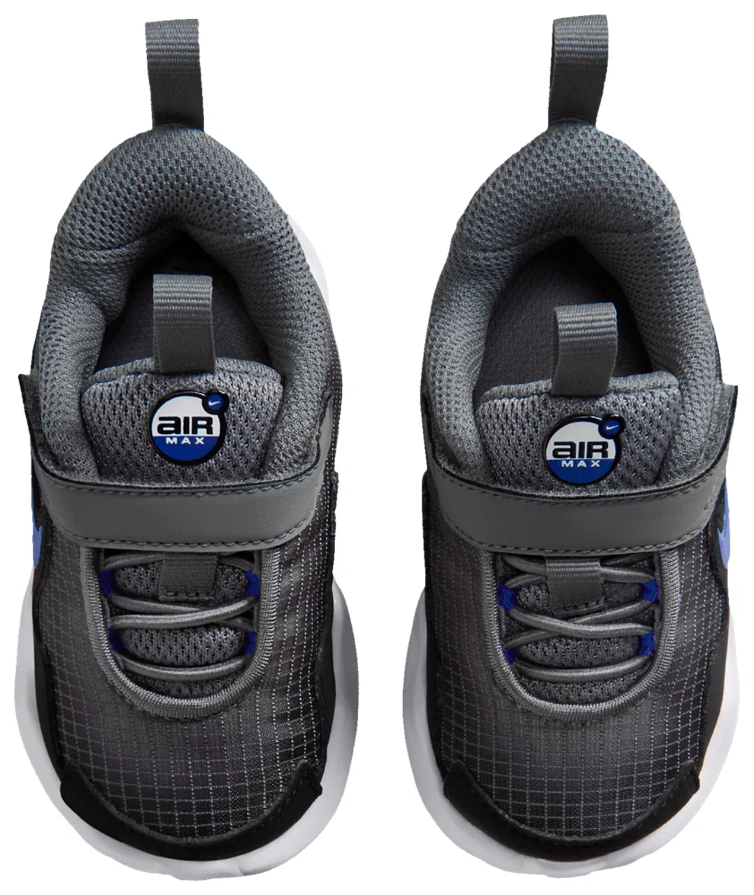 Кроссовки для мальчиков Air Max Nova Nike, цвет Smoke Grey/Racer Blue/Black — фото 4
