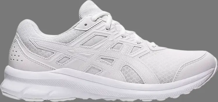 

Кроссовки jolt 3 4e wide 'white' Asics, белый, Белый;серый, Кроссовки jolt 3 4e wide 'white' Asics, белый