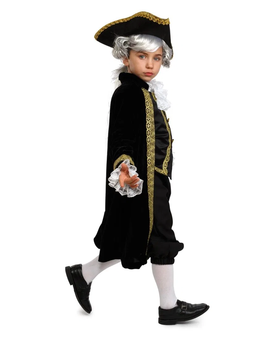 Костюм исторический Colonial с жилетом и жабо Dress Up America — фото 2