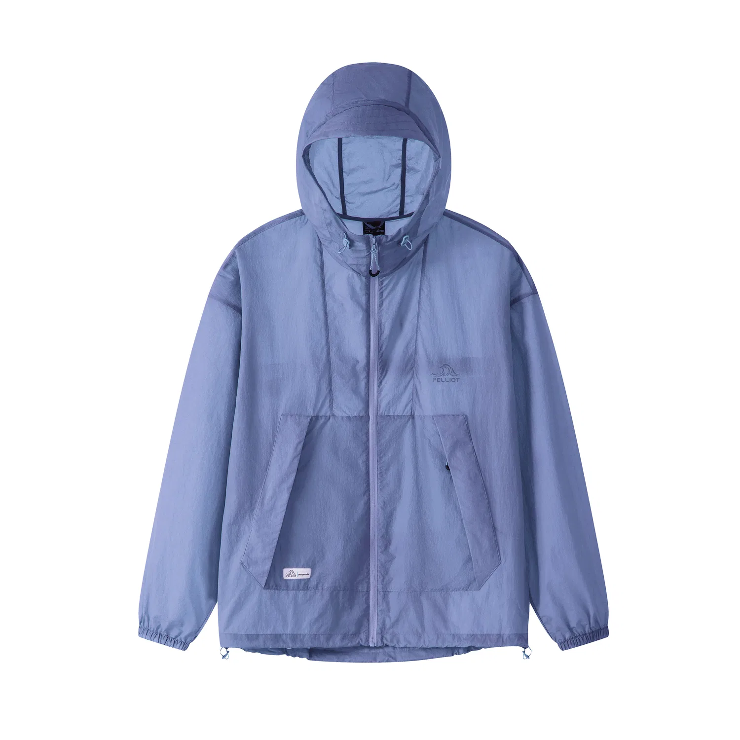 Детская ветровка для активного отдыха PELLIOT, Ice Dusty Blue