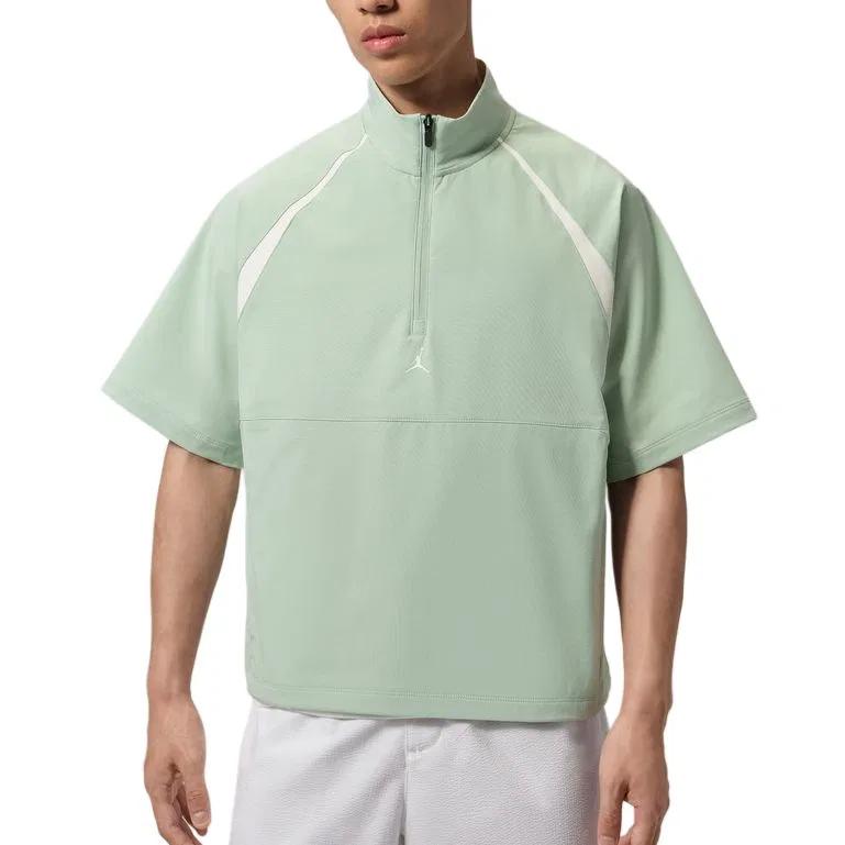 Мужская футболка с воротником-стойкой Jordan Light Green