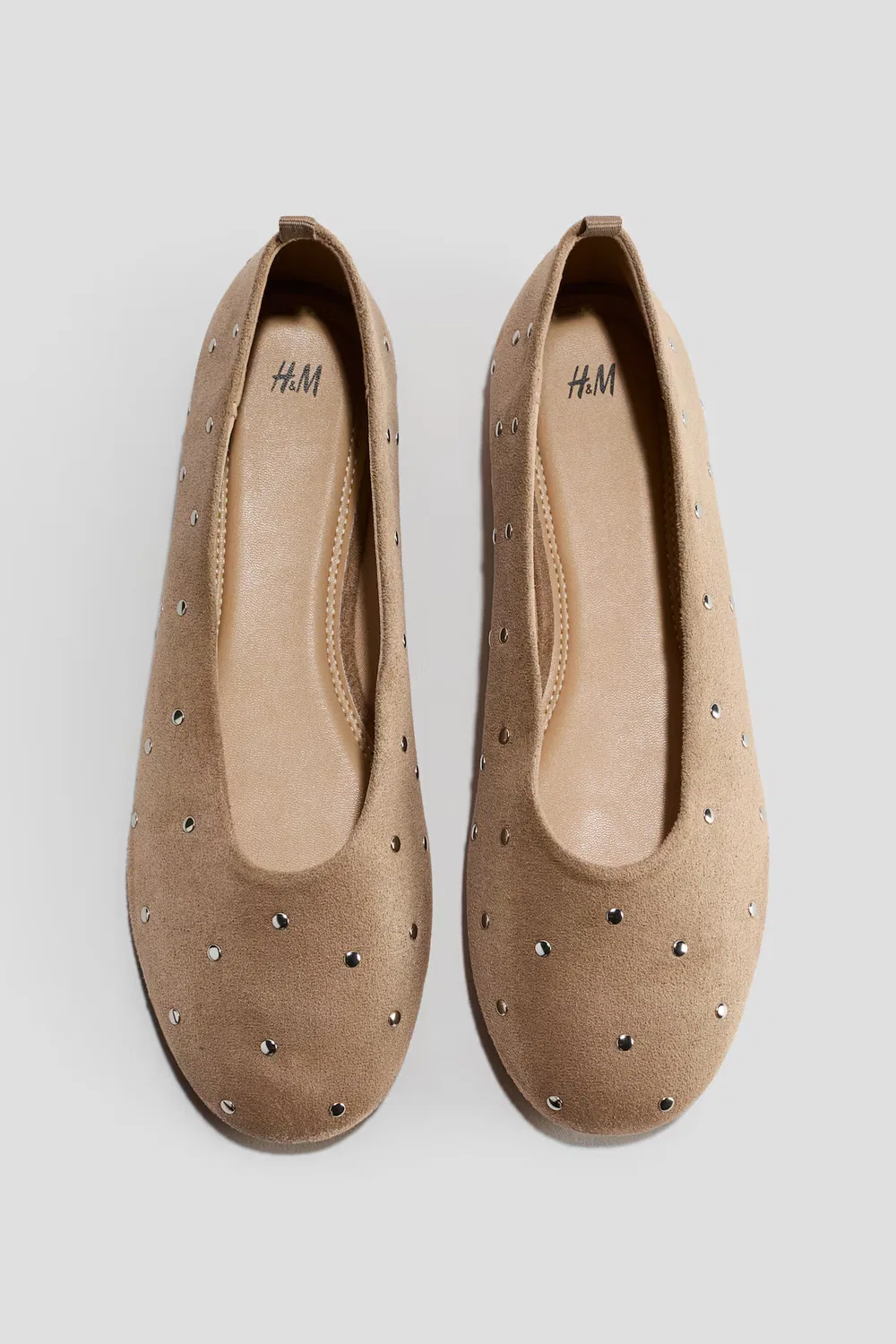 Балетки H&M, Beige — фото 2