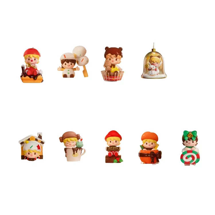 

Фигурка Pop Mart Sweet Bean Frozen Time Dessert Box Series Blind Box, 9 штук