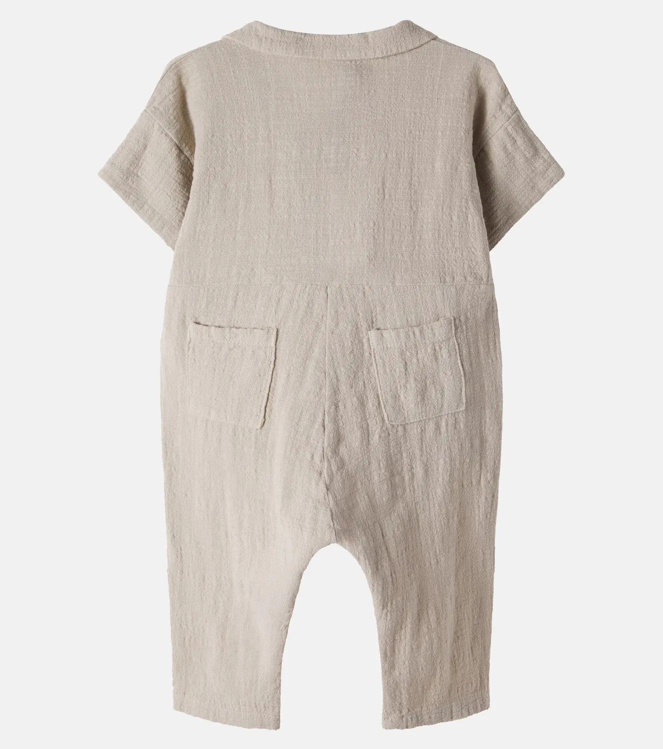 Комбинезон хлопковый Baby Fonteta 1 + In The Family, бежевый — фото 2