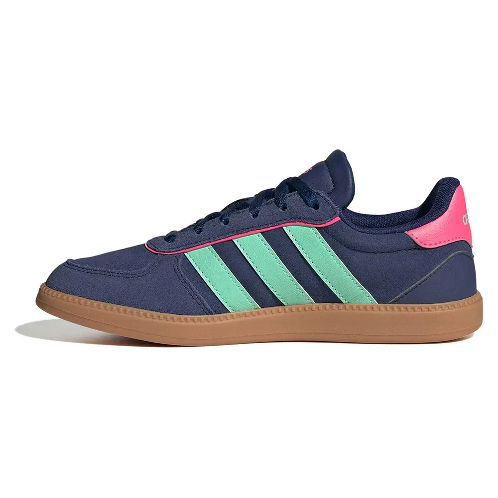 Детские кроссовки для девочек с низким силуэтом Breaknet Sleek Adidas, Blue — фото 3