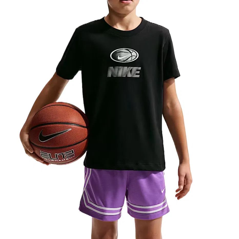 Детская футболка хлопковая Nike, Black