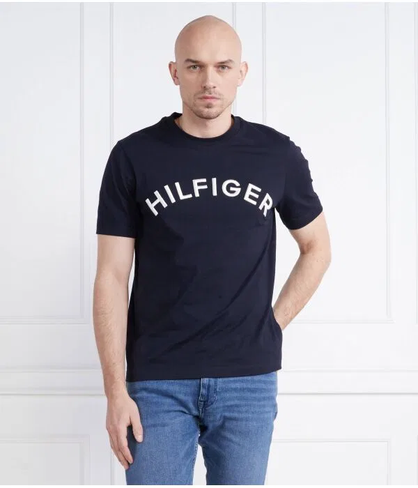 Мужская футболка хлопковая Regular Fit Tommy Hilfiger, Blu Marino