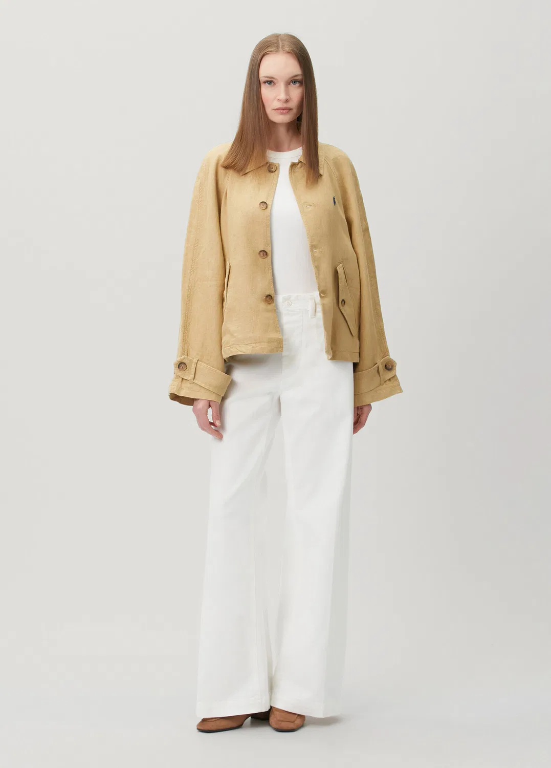 Пальто Polo Ralph Lauren, Camel — фото 2