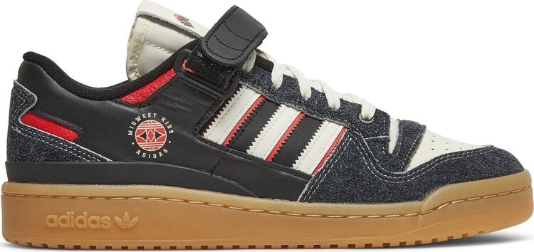

Кроссовки Adidas Midwest Kids x Forum Low 'Black Gum', черный