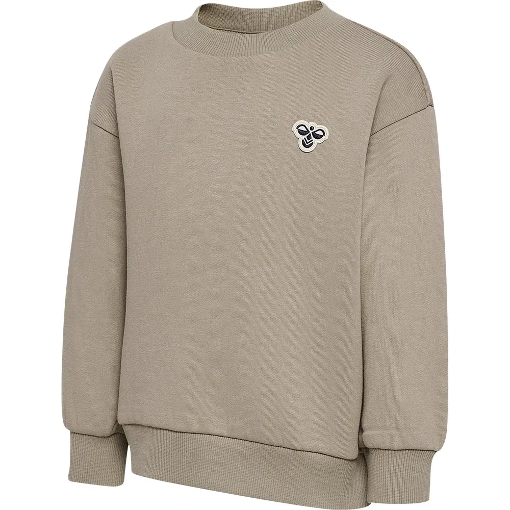Детский свитшот свободного кроя с принтом Mini Loose Crewneck Bee Hummel, Beige