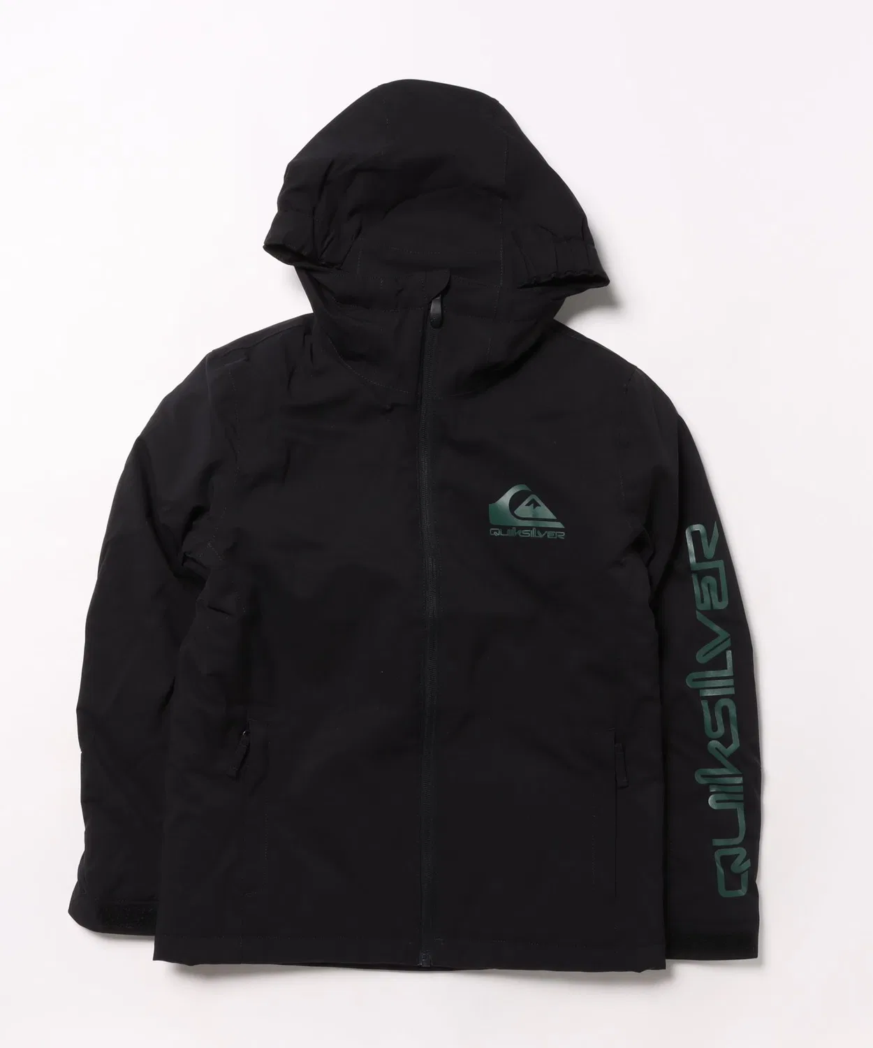 Детская куртка-горнолыжная с капюшоном, модель Mission Youth Quiksilver, Black