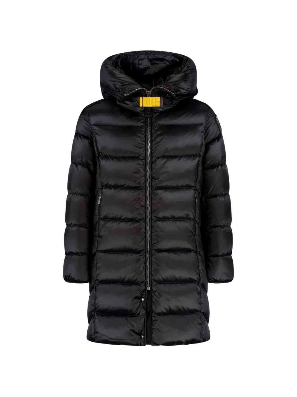 Стеганая куртка с капюшоном Parajumpers Kids, черный