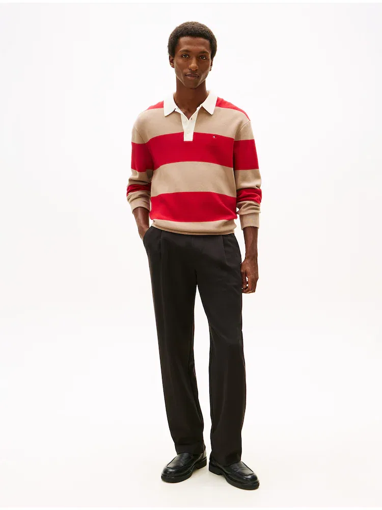 Брюки спортивные, мягкие, модель Sweatpants TOMMY HILFIGER, Black
