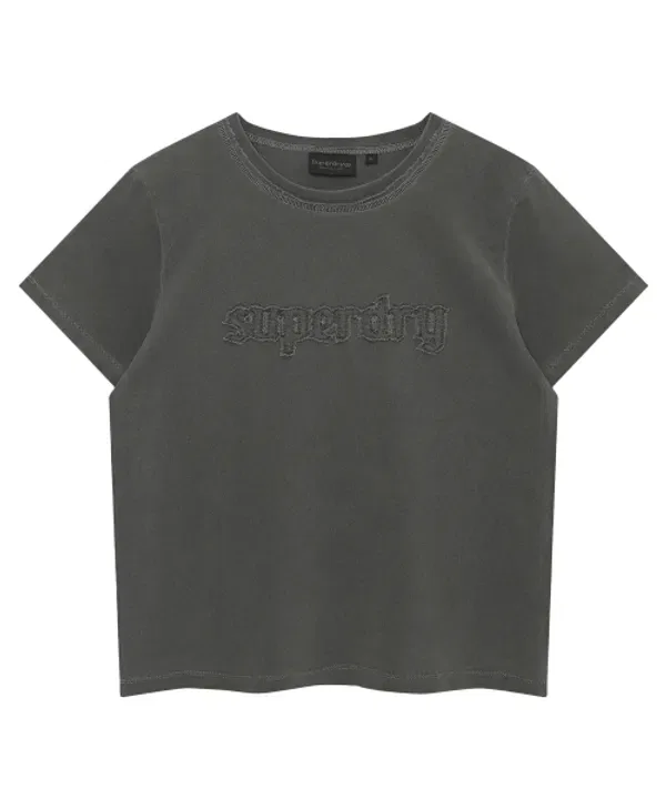 Футболка с логотипом Superdry, charcoal — фото 2