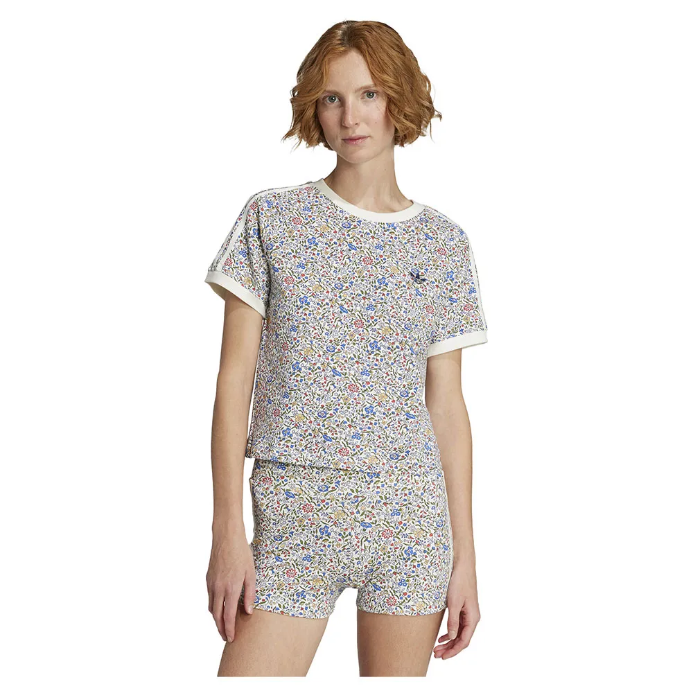 

Футболка с коротким рукавом adidas Originals X Liberty London Cali, белый