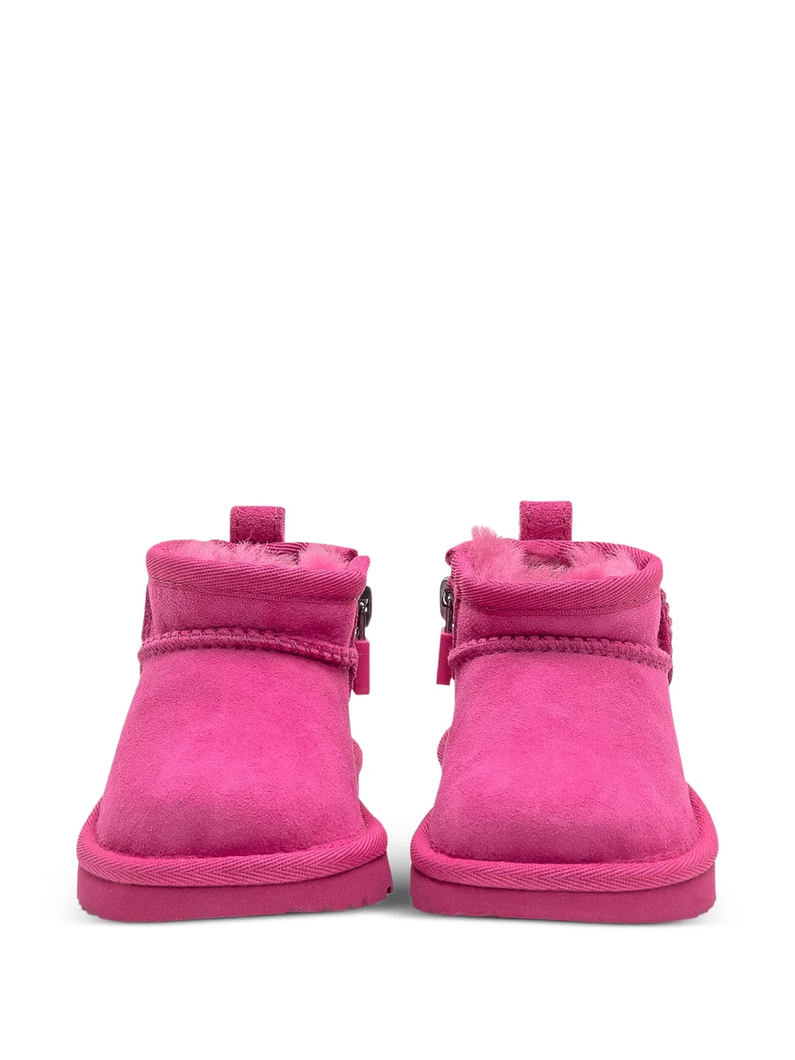 Детские ботинки Classic Ultra Mini розовые UGG, розовый — фото 4