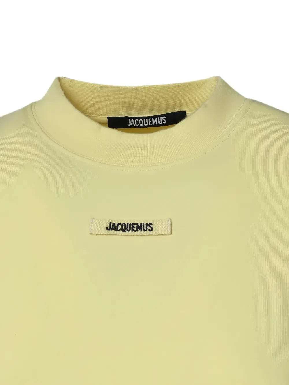 Лонгслив с нашивкой-логотипом Jacquemus, желтый — фото 3