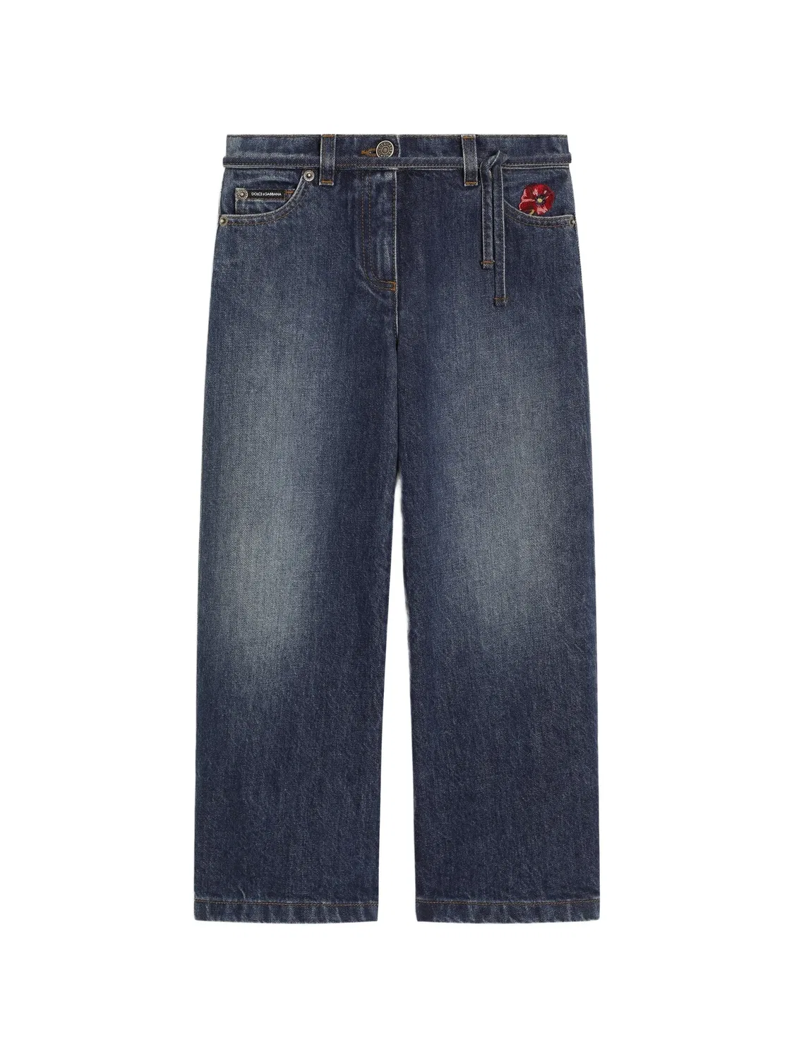 Джинсовые брюки синие Dolce & Gabbana, синий