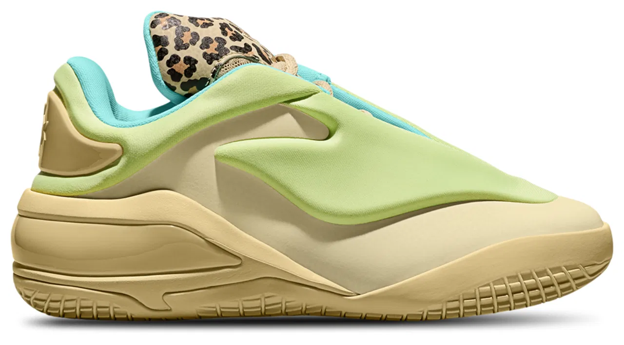 Детские кроссовки для мальчиков с амортизацией Zoom Air модель Shai 001 Converse, Last Straw/Lime/Latte