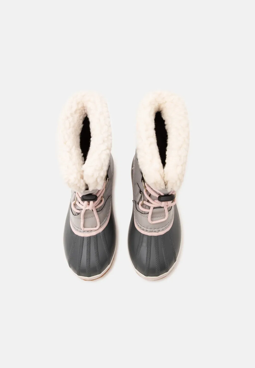 Детские ботинки унисекс на шнуровке для подростков Sorel, Dove — фото 4