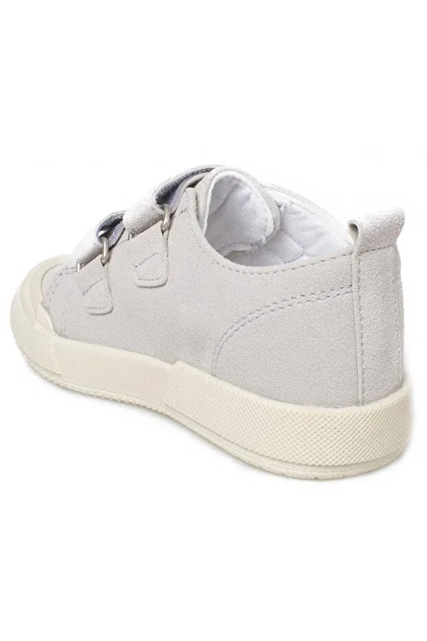 Детские ботинки для девочек на липучке Mago Booties Vicco, Gray — фото 4