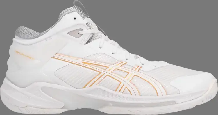 

Кроссовки gel burst 24 wide 'white' Asics, белый